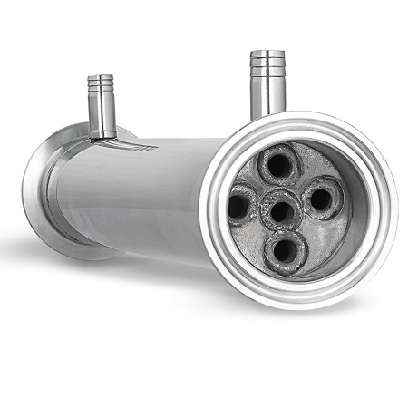 Shell-and-tube cooler "Aroma" with clamp 1,5 inches в Владимире