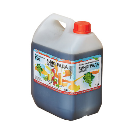 Concentrated juice "White grapes" 5 kg в Владимире