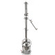 Packed distillation column 30/350/t with CLAMP 3 inches в Владимире