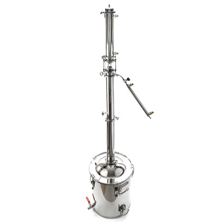 Packed distillation column 50/400/t with CLAMP (3 inches) в Владимире
