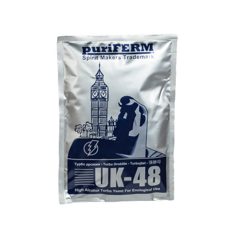 Turbo Yeast alcohol Puriferm UK-48 TURBO (128 gr) в Владимире