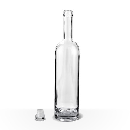 Бутылка "Арина" стеклянная 0,7 литра с пробкой  в Владимире