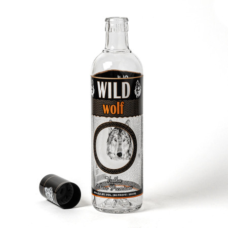 Souvenir bottle "Wolf" 0.5 liter в Владимире